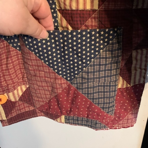 Homemade jacket, granny, core Americano, reversible size XL see measurements - Picture 4 of 14